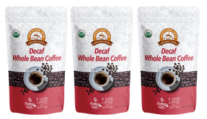 Alex's Low-Acid Organic Coffee™ - Decaf Whole Bean (12oz)