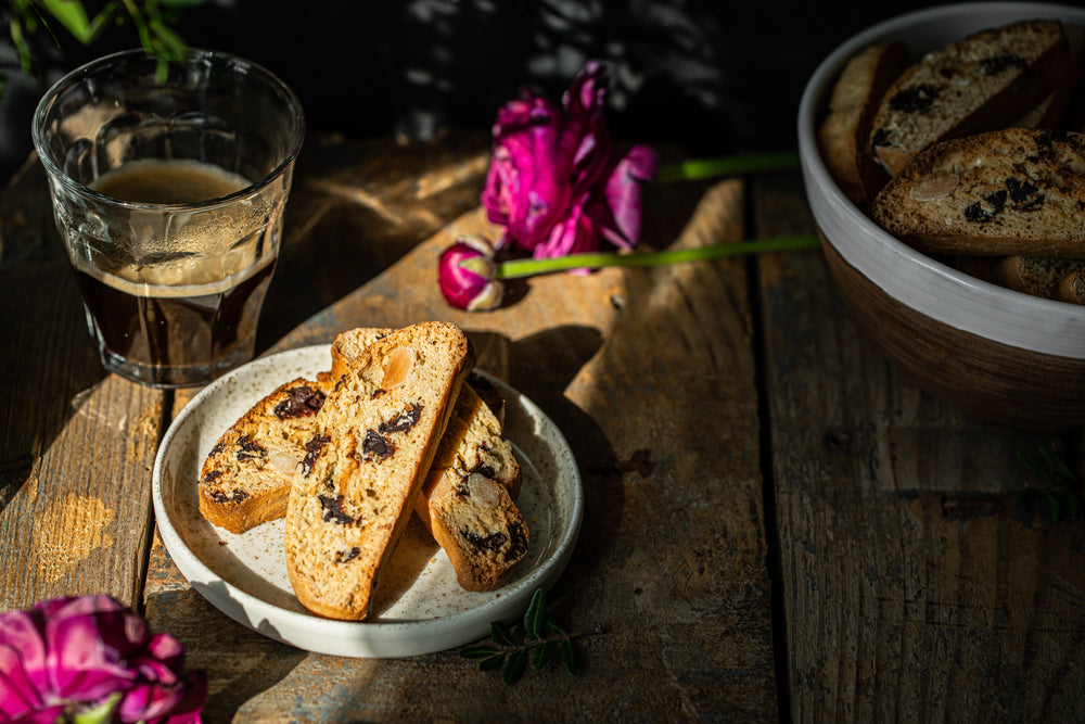 Wake Up and Smell the Biscotti: Coffee Bean Biscotti Featuring Alex's Low Acid Organic Coffee