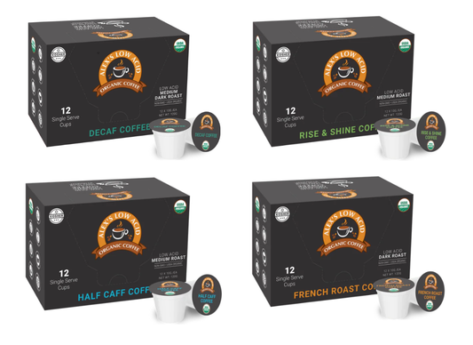 Alex's Low-Acid Organic Coffee™ Ultimate Single Serve Cups Variety Pack