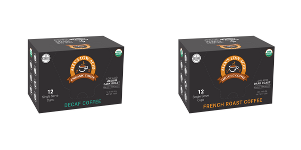 Alex's Low-Acid Organic Coffee™ Perfectly Prepared Host Single Serve C