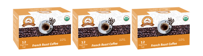 Alex's Low-Acid Organic Coffee™ K-Cups - French Roast