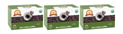 Alex's Low-Acid Organic Coffee™ K-Cups - Rise & Shine