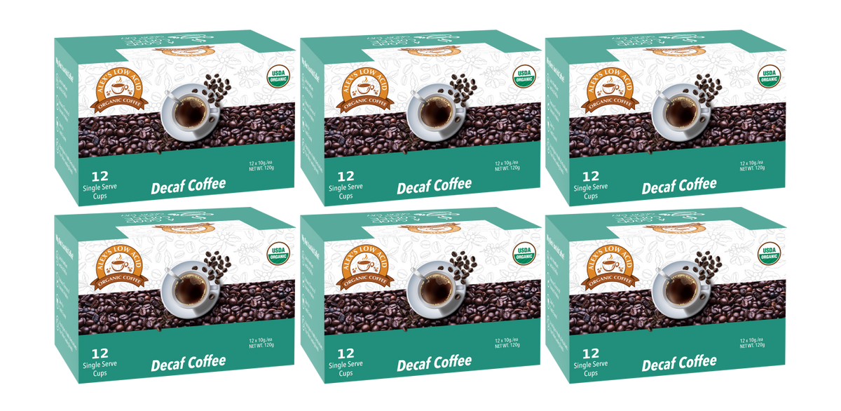 Alex's LowAcid Organic Coffee™ KCups Decaf