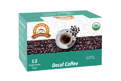 Alex's Low-Acid Organic Coffee™ K-Cups - Decaf