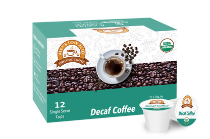 Alex's Low-Acid Organic Coffee™ K-Cups - Decaf