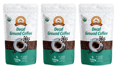 Alex's Low-Acid Organic Coffee™ - Decaf Fresh Ground (12oz)