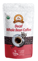 Alex's Low-Acid Organic Coffee™ - Decaf Whole Bean (12oz)