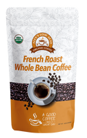 Alex's Low-Acid Organic Coffee™ - French Roast Whole Bean (12oz)