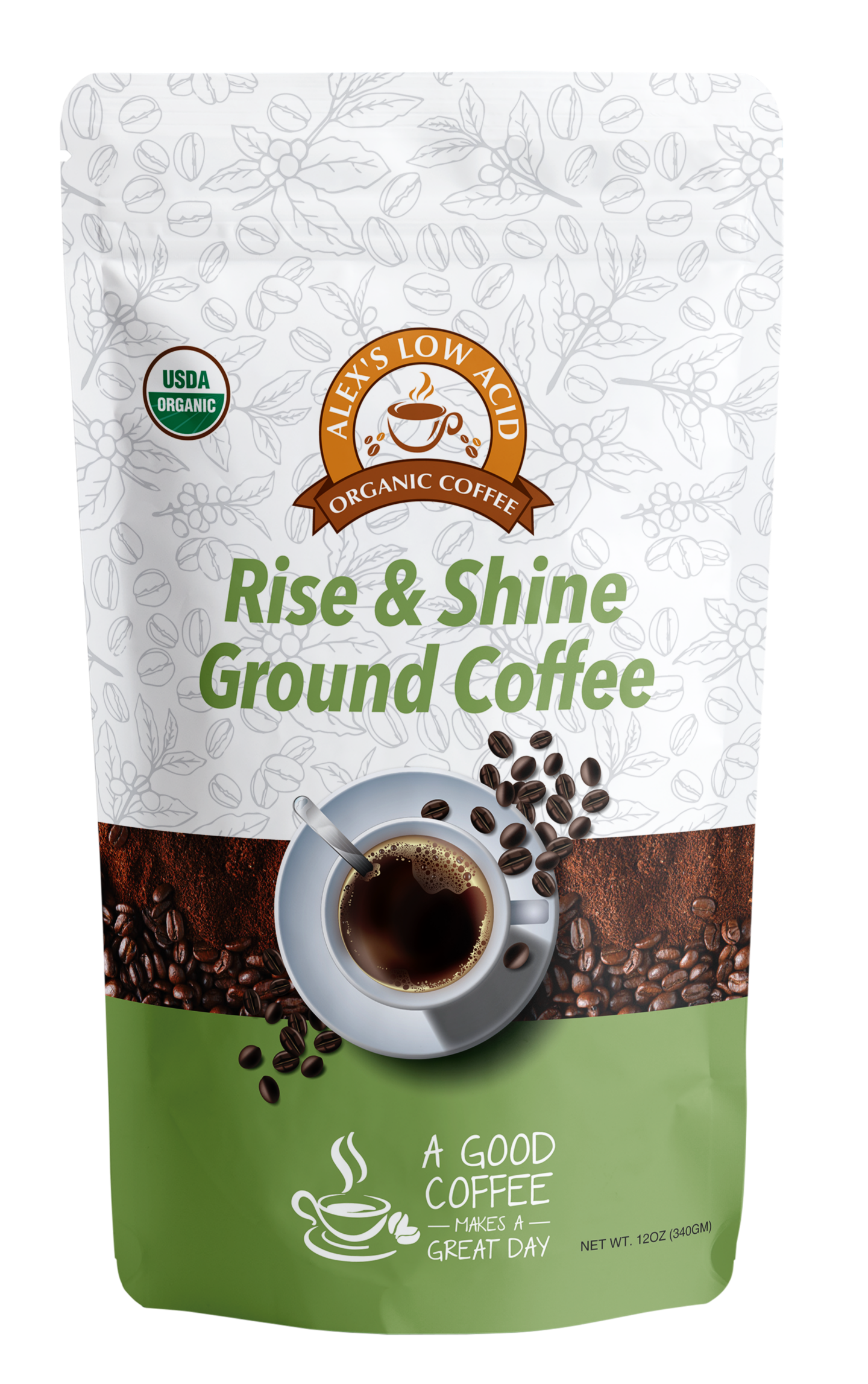 Equal Exchange Coffee, Ground, Breakfast Blend, Organic - 6 x 12 oz
