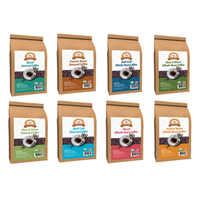 Alex's Low-Acid Organic Coffee™ Ultimate 5lb Bag Variety Pack